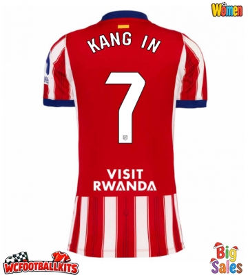 Atletico Madrid Lee Kang-in #7 Replica Home Stadium Shirt for Women 2026-27 Short Sleeve